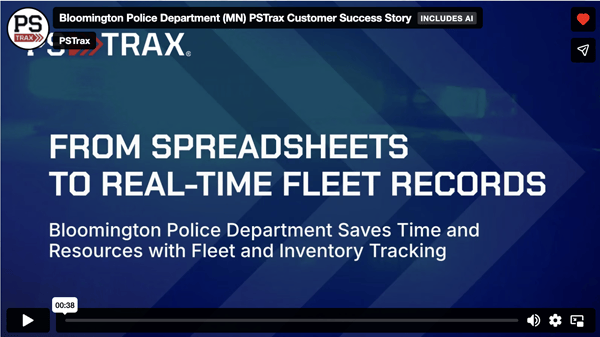 bloomington-police-department-patrol-vehicle-inspections-and-asset-tracking-pstrax-software-testimonial