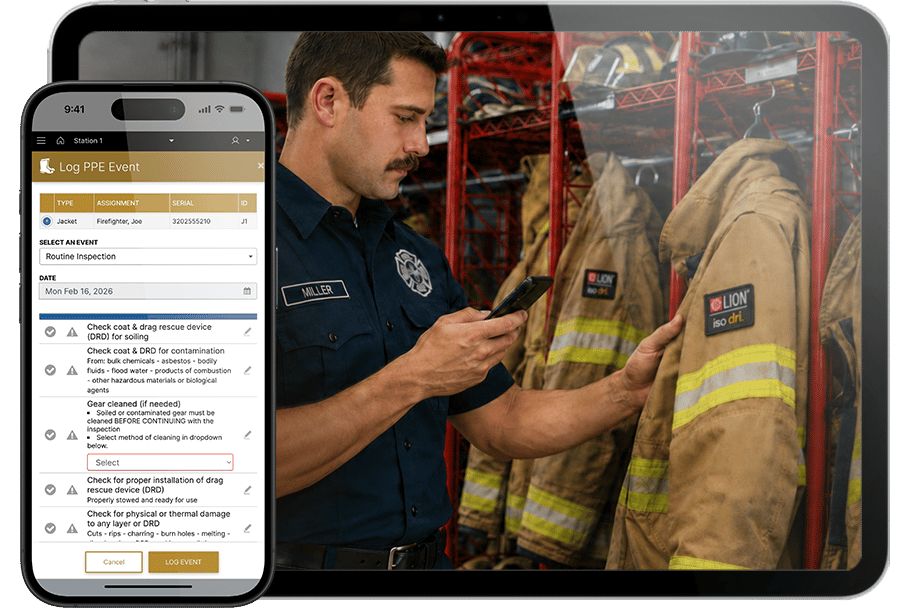 pstrax-lion-fire-department-ppe-tracking-software-partnership