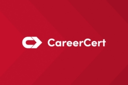 CareerCert logo with red background